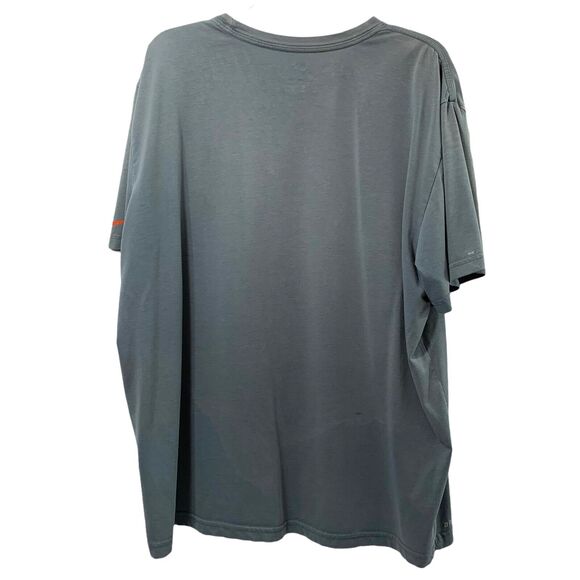 Nike T Shirt Mens XXL Graphic Chess Distressed Holes Gray Grunge Short Sleeve - Picture 3 of 7